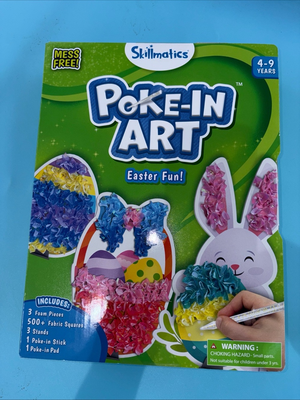 Poke-in Art - Easter Fun Mess-Free for Kids DIY Craft Kits Sealed box